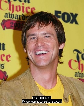 Photo of Jim Carrey in the Press Room at 2005 Teen Choice Awards at Gibson Amphitheatre in Universal City, California, August 14th 2005. Photo by Chris Walter/Photofeatures , reference; DSC_8089a
