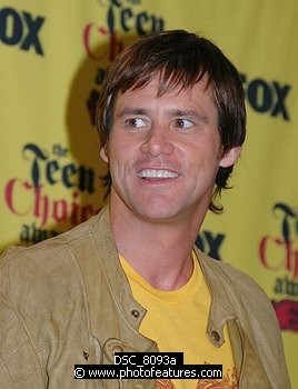 Photo of Jim Carrey in the Press Room at 2005 Teen Choice Awards at Gibson Amphitheatre in Universal City, California, August 14th 2005. Photo by Chris Walter/Photofeatures , reference; DSC_8093a