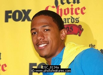 Photo of Nick Cannon in the Press Room at 2005 Teen Choice Awards at Gibson Amphitheatre in Universal City, California, August 14th 2005. Photo by Chris Walter/Photofeatures , reference; DSC_8134a