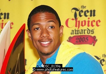 Photo of Nick Cannon in the Press Room at 2005 Teen Choice Awards at Gibson Amphitheatre in Universal City, California, August 14th 2005. Photo by Chris Walter/Photofeatures , reference; DSC_8139a