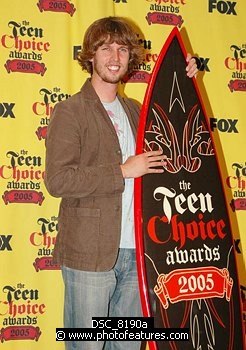 Photo of Jon Heder in the Press Room at 2005 Teen Choice Awards at Gibson Amphitheatre in Universal City, California, August 14th 2005. Photo by Chris Walter/Photofeatures , reference; DSC_8190a