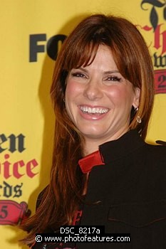 Photo of Sandra Bullock in the Press Room at 2005 Teen Choice Awards at Gibson Amphitheatre in Universal City, California, August 14th 2005. Photo by Chris Walter/Photofeatures , reference; DSC_8217a