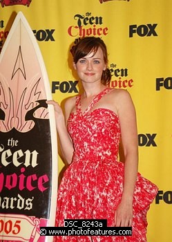 Photo of Alexis Bledel in the Press Room at 2005 Teen Choice Awards at Gibson Amphitheatre in Universal City, California, August 14th 2005. Photo by Chris Walter/Photofeatures , reference; DSC_8243a