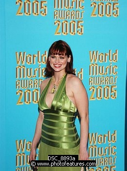 Photo of Jennifer Bradley at  Arrivals for 2005 World Music Awards  at Kodak Theatre in Hollywood. 8-31-2005.<br>Photo by Chris Walter/Photofeatures , reference; DSC_8893a