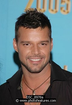 Photo of Ricky Martin at  Arrivals for 2005 World Music Awards  at Kodak Theatre in Hollywood. 8-31-2005.<br>Photo by Chris Walter/Photofeatures , reference; DSC_8978a