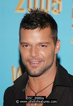 Photo of Ricky Martin at  Arrivals for 2005 World Music Awards  at Kodak Theatre in Hollywood. 8-31-2005.<br>Photo by Chris Walter/Photofeatures , reference; DSC_8980a