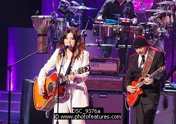 Photo of Carlos Santana and Michelle Branch  , reference; DSC_9376a