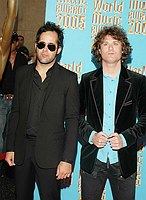 Photo of The Killers at  Arrivals for 2005 World Music Awards  at Kodak Theatre in Hollywood. 8-31-2005.<br>Photo by Chris Walter/Photofeatures