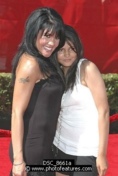 Photo of Mia St John and daughter Paris , reference; DSC_8661a