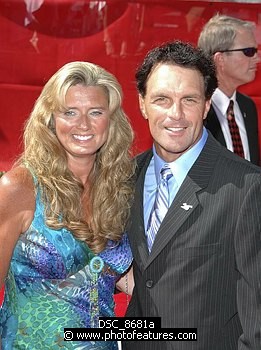Photo of Doug Flutie (right) and Laurie Flutie , reference; DSC_8681a
