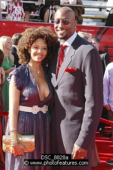 Photo of Alonzo Mourning and Tracy Mourning , reference; DSC_8828a