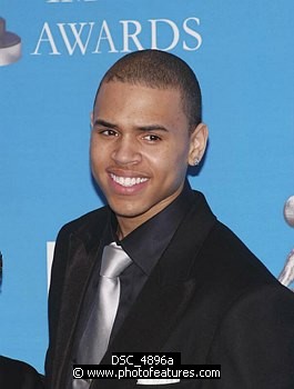 Photo of Chris Brown at the 37th Annual NAACP Image Awards at the Shrine Auditorium in Los Angeles, February 25th 2006<br>Photo by Chris Walter/Photofeatures , reference; DSC_4896a