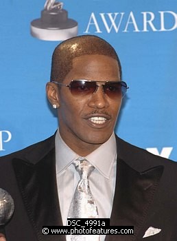 Photo of Jamie Foxx at the 37th Annual NAACP Image Awards at the Shrine Auditorium in Los Angeles, February 25th 2006<br>Photo by Chris Walter/Photofeatures , reference; DSC_4991a