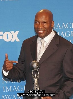 Photo of Director John Singleton at the 37th Annual NAACP Image Awards at the Shrine Auditorium in Los Angeles, February 25th 2006<br>Photo by Chris Walter/Photofeatures , reference; DSC_5017a