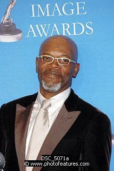 Photo of Samuel L. Jackson at the 37th Annual NAACP Image Awards at the Shrine Auditorium in Los Angeles, February 25th 2006<br>Photo by Chris Walter/Photofeatures , reference; DSC_5071a