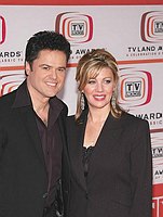 Photo of Donny Osmond and wife Debbie