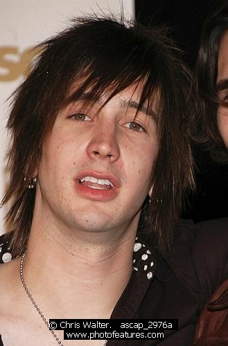 Photo of All-American Rejects Nick Wheeler<br>at the 2007 ASCAP Pop Awards at Kodak Theatre in Hollywood, April 18th 2007.<br>Photo by Chris Walter/Photofeatures , reference; ascap_2976a