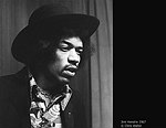 Jimi Hendrix 1967<br>&copy; Chris Walter<br>
