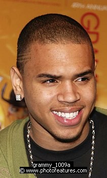 Photo of Chris Brown<br>at the 49th Annual (2007) Grammy Awards Nominations at Music Box in Holywood, December 7th 2006.<br>Photo by Chris Walter/Photofeatures , reference; grammy_1009a