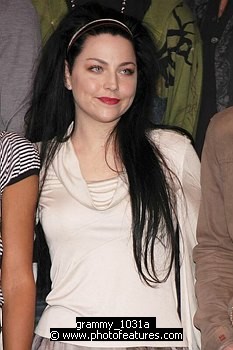Photo of Amy Lee of Evanescence<br>at the 49th Annual (2007) Grammy Awards Nominations at Music Box in Holywood, December 7th 2006.<br>Photo by Chris Walter/Photofeatures , reference; grammy_1031a