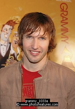 Photo of James Blunt<br>at the 49th Annual (2007) Grammy Awards Nominations at Music Box in Holywood, December 7th 2006.<br>Photo by Chris Walter/Photofeatures , reference; grammy_1033a