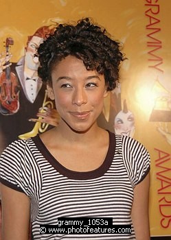 Photo of Corinne Bailey Rae<br>at the 49th Annual (2007) Grammy Awards Nominations at Music Box in Holywood, December 7th 2006.<br>Photo by Chris Walter/Photofeatures , reference; grammy_1053a