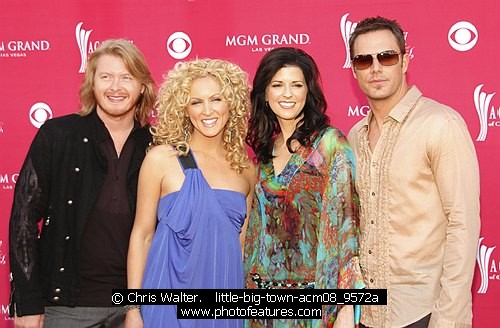 Photo of 2008 ACM Awards by Chris Walter , reference; little-big-town-acm08_9572a,www.photofeatures.com