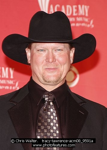 Photo of 2008 ACM Awards by Chris Walter , reference; tracy-tawrence-acm08_9591a,www.photofeatures.com