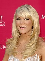 Photo of Carrie Underwood at the 2008 ACM Awards at MGM Grand in Las Vegas, May 18 2008.