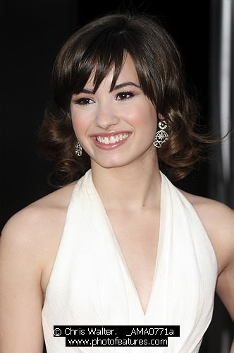 Photo of Demi Lovato at the 2008 American Music Awards at the Nokia Theatre, Los Angeles on 23rd November 2008. , reference; _AMA0771a