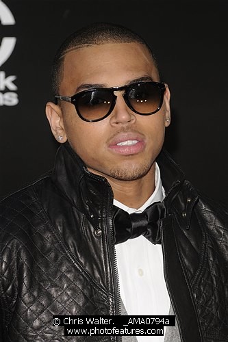 Photo of Chris Brown at the 2008 American Music Awards at the Nokia Theatre, Los Angeles on 23rd November 2008. , reference; _AMA0794a