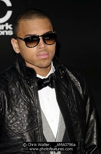 Photo of Chris Brown at the 2008 American Music Awards at the Nokia Theatre, Los Angeles on 23rd November 2008. , reference; _AMA0796a