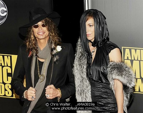 Photo of Aerosmith - Steven Tyler  at the 2008 American Music Awards at the Nokia Theatre, Los Angeles on 23rd November 2008. , reference; _AMA0819a