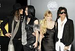 Photo of Aerosmith - Steven Tyler and Joe Perry at the 2008 American Music Awards at the Nokia Theatre, Los Angeles on 23rd November 2008.