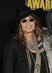 Photo of Aerosmith - Steven Tyler  at the 2008 American Music Awards at the Nokia Theatre, Los Angeles on 23rd November 2008.