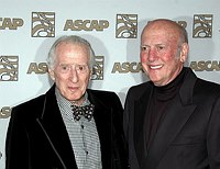 Photo of Jerry Leiber and Mike Stoller (songwriters) at the 2008 ASCAP Pop Music Awards at the Kodak Theatre in Hollywood, California.<br>Photo by Chris Walter/Photofeatures