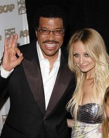 Photo of Lionel Richie and daughter Nicole Richie at the 2008 ASCAP Pop Music Awards at the Kodak Theatre in Hollywood, California.<br>Photo by Chris Walter/Photofeatures
