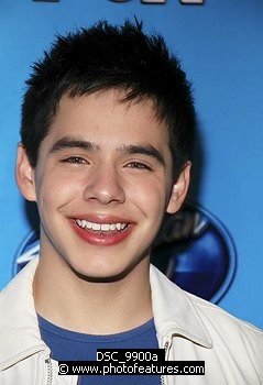 Photo of David Archuleta at the 2008 American Idol Final Show at the Nokia Theatre in Los Angeles, May 20th 2008.<br>Photo by Chris Walter/Photofeatures , reference; DSC_9900a