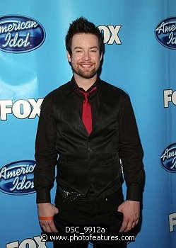 Photo of David Cook at the 2008 American Idol Final Show at the Nokia Theatre in Los Angeles, May 20th 2008.<br>Photo by Chris Walter/Photofeatures , reference; DSC_9912a