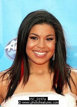 Photo of Jordin Sparks at the American Idol Season 7 Grand Finale on May 21, 2008 at Nokia Theatre in Los Angeles.<br>Photo by Chris Walter/Photofeatures , reference; DSC_0197a