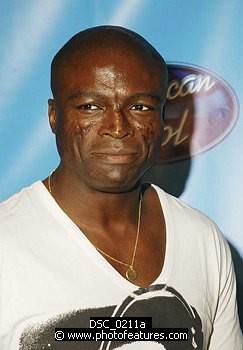 Photo of Seal at the American Idol Season 7 Grand Finale on May 21, 2008 at Nokia Theatre in Los Angeles.<br>Photo by Chris Walter/Photofeatures , reference; DSC_0211a