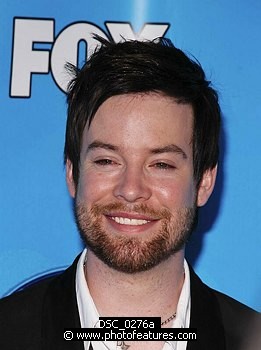 Photo of David Cook at the American Idol Season 7 Grand Finale on May 21, 2008 at Nokia Theatre in Los Angeles.<br>Photo by Chris Walter/Photofeatures , reference; DSC_0276a