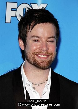 Photo of David Cook at the American Idol Season 7 Grand Finale on May 21, 2008 at Nokia Theatre in Los Angeles.<br>Photo by Chris Walter/Photofeatures , reference; DSC_0278a