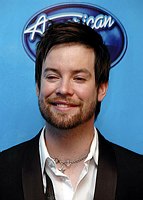 Photo of David Cook at the American Idol Season 7 Grand Finale on May 21, 2008 at Nokia Theatre in Los Angeles.<br>Photo by Chris Walter/Photofeatures