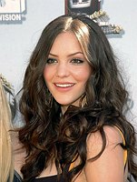 Photo of Katharine McPhee arriving at the 2008 MTV Movie Awards at the Gibson Amphitheatre in Los Angeles, June 1st 2008.<br>Photo by Chris Walter/Photofeatures