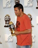 Photo of Adam Sandler  at the 2008 MTV Movie Awards at the Gibson Amphitheatre in Los Angeles, June 1st 2008.<br>Photo by Chris Walter/Photofeatures