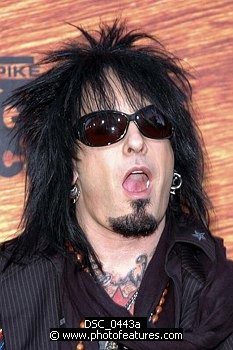 Photo of Motley Crue - Nikki Sixx  at the 2nd Annual Guys Choice Awards at Sony Studios in Los Angeles on May 30th, 2008 , reference; DSC_0443a