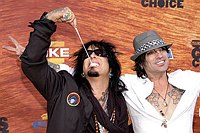 Photo of Motley Crue - Nikki Sixx and Tommy Lee at the 2nd Annual Guys Choice Awards at Sony Studios in Los Angeles on May 30th, 2008