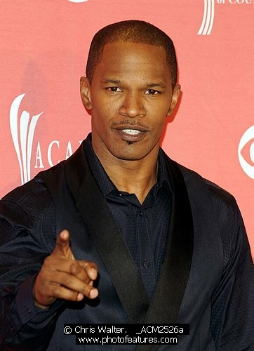Photo of Jamie Foxx in the Press Room for the 2009 Academy Of Country Music Awards at the MGM Grand in Las Vegas on April 5th, 2009. , reference; _ACM2526a