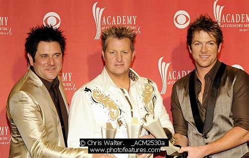 Photo of Rascal Flatts in the Press Room for the 2009 Academy Of Country Music Awards at the MGM Grand in Las Vegas on April 5th, 2009. , reference; _ACM2530a